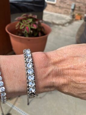 FRENCH KANDE CRYSTAL CUFF BRACELET